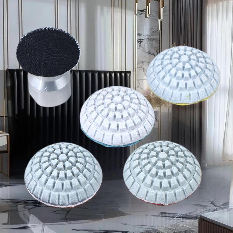 Diamond Wet Polishing Pad Stone Curved Grinding Disc Head For Polishing Marble Granite Curved Surface Stone
