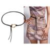 Tie Waist Belt Chain Skinny Belt for Casual Costume Belt for Jeans Dress
