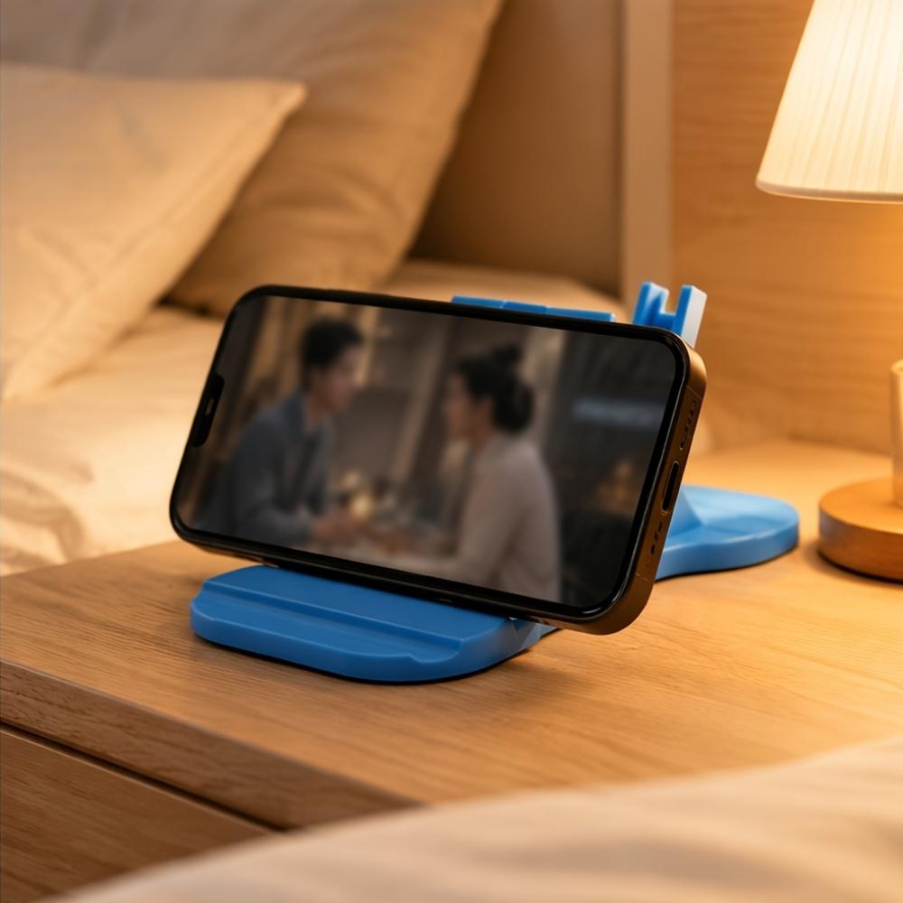 Bed Phone Holder, Gooseneck Cell Phone Stand for Bedside, Ergonomic Bed Reading Stand, Hands-Free Tablet Support Holder