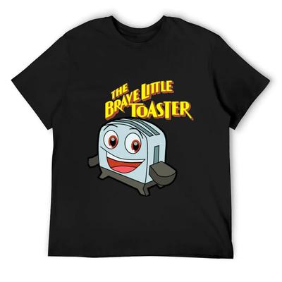 Cute Brave Little Toaster T-Shirt Funny Costumes Hippie Clothes Vintage Anime Shirt Sweat T Shirts Men