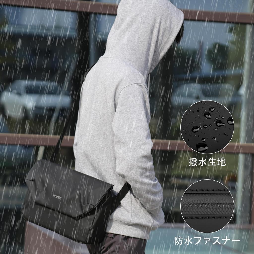 HOMIEE Shoulder Messenger Body Shoulder Crossbody Chest Gift Men's Bag, Bag, Waterproof, Lightweight, Bag, Bag, Bag, Bag, 2-Way, Sports, Commuting,
