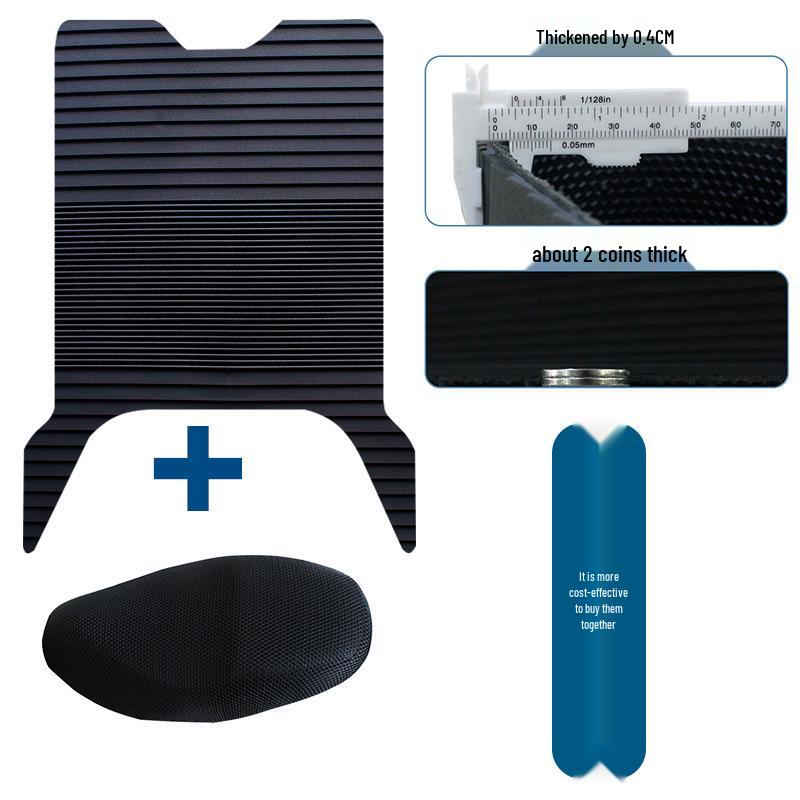 Durable Waterproof Anti-slip Rubber Foot Mat for Yadea Mofang Electric Vehicle