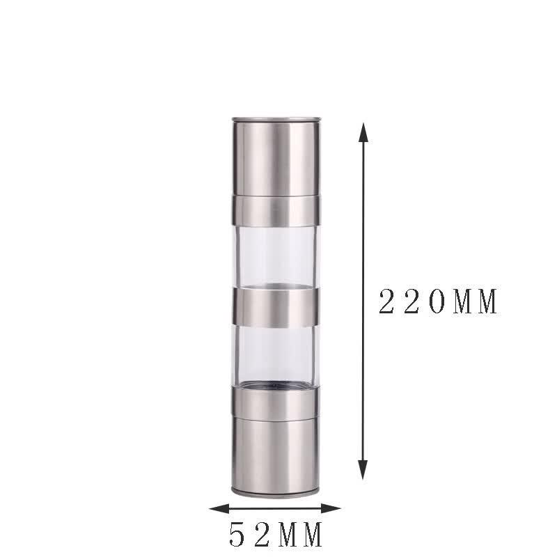 Abdo Stainless Steel 2-in-1 Pepper Grinder