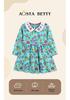 European Style Autumn Floral Princess Dresses for Girls - New Arrival Children's Clothing