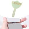 Makeup Hand Mirror ,Acrylic ,Professional, Compact ,Premium Portable Cosmetic with Handle for
