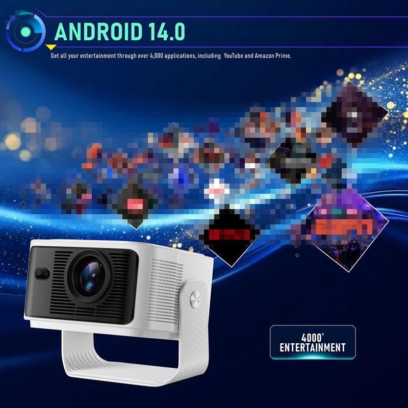 HY350MAX Portable Mini HD 1080 Projector for Home Theater and Office Use