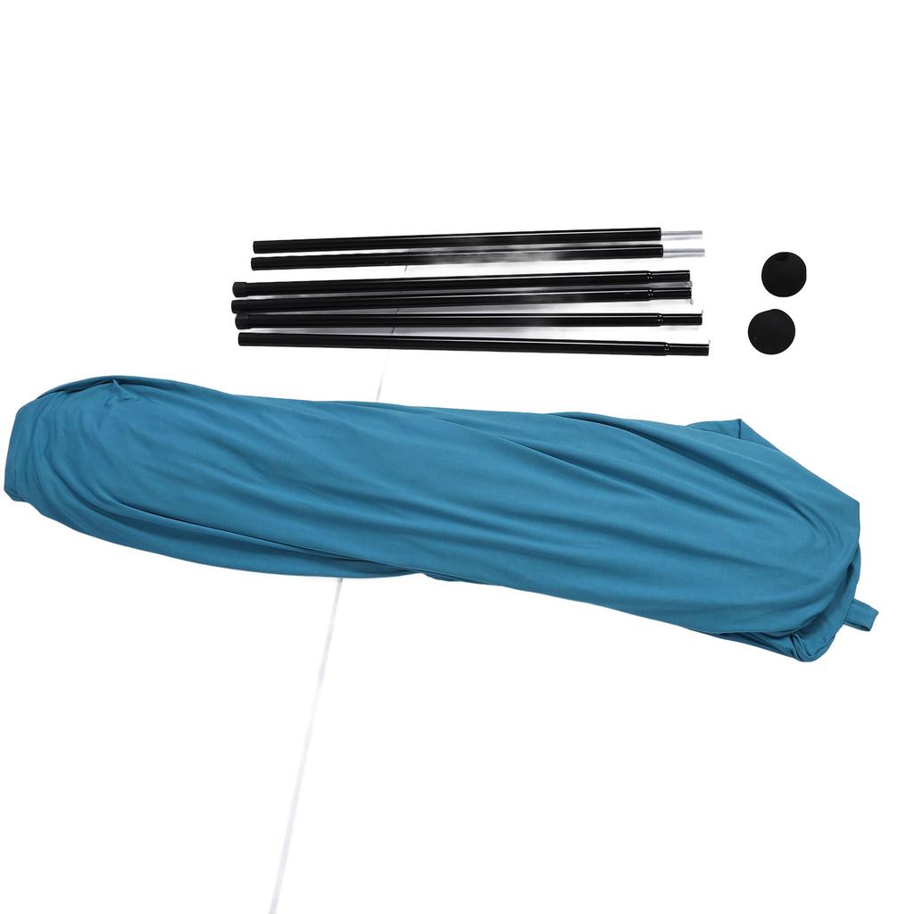 Cort de plajă Adăpost solar pentru camping Fibră poliuretanică UPF50, umbră în aer liber, umbră, baldachin de plajă cu C