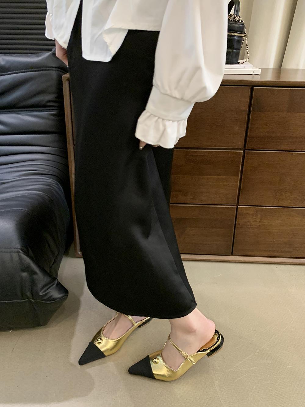 мода Модные женские тапочки-слайды разноцветные золотые серебряные бежевые черные 2024 — фото 6