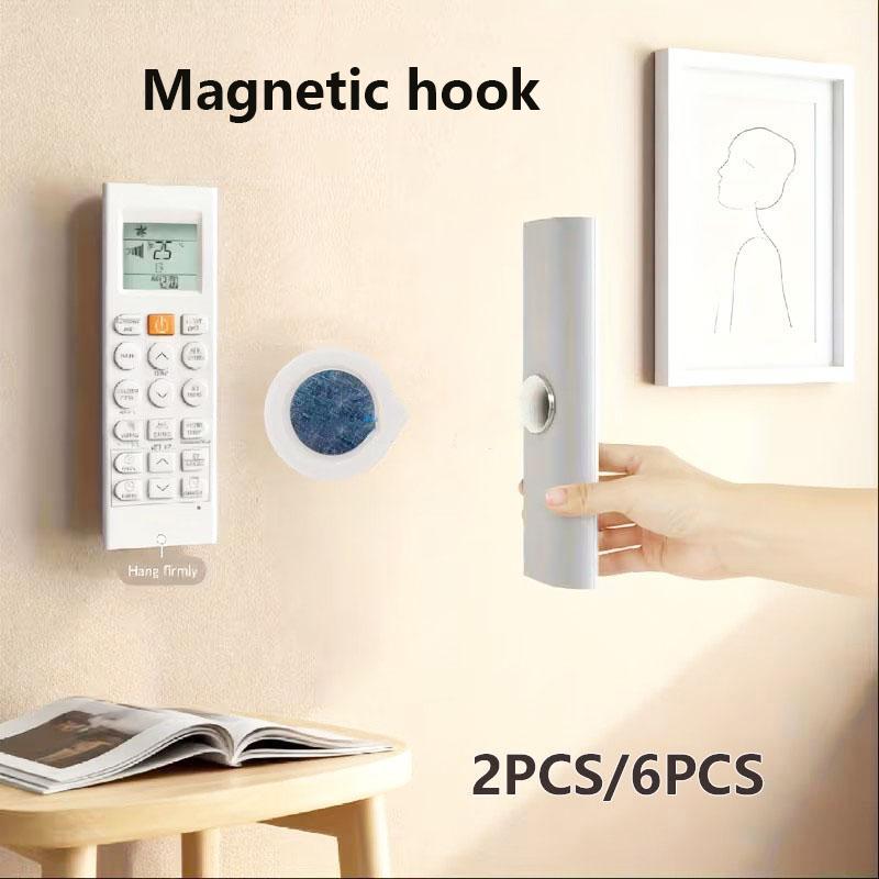 Remote Control Holder Router Holder No Drilling Required Wall-Mounted Magnetic Holder