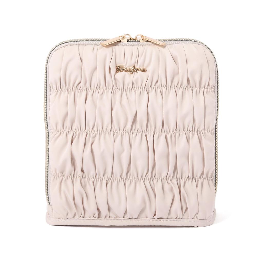 Francfranc Gathered Tool Pen Stand Light Pen Pen Desk Stationery Pouch Pouch, Pink, Holder, Case, Storage,