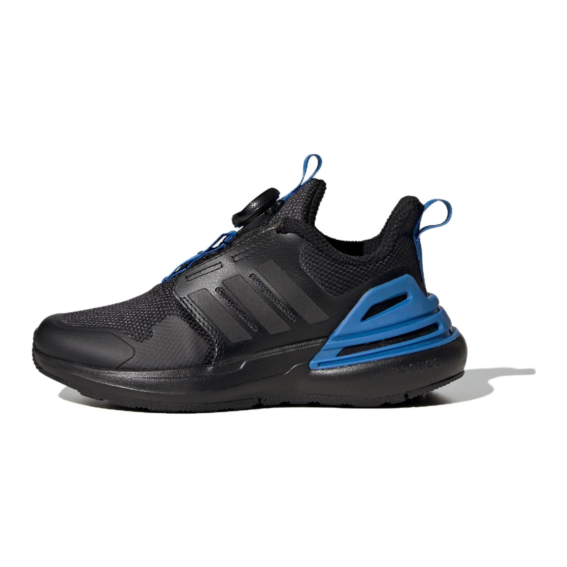 

Adidas Rapidasport Boa Удобные Нескользящие Прочные Повседневные Ботинки Средней Высоты Детские Повседневные Ботинки Черно-Синие IF0371 28