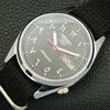Generalüberholte Seiko 5 Automatikuhr Japan 6309A für Herren mit arabischem Zifferblatt und schwarzem Zifferblatt a427360-2 QRL-a427360