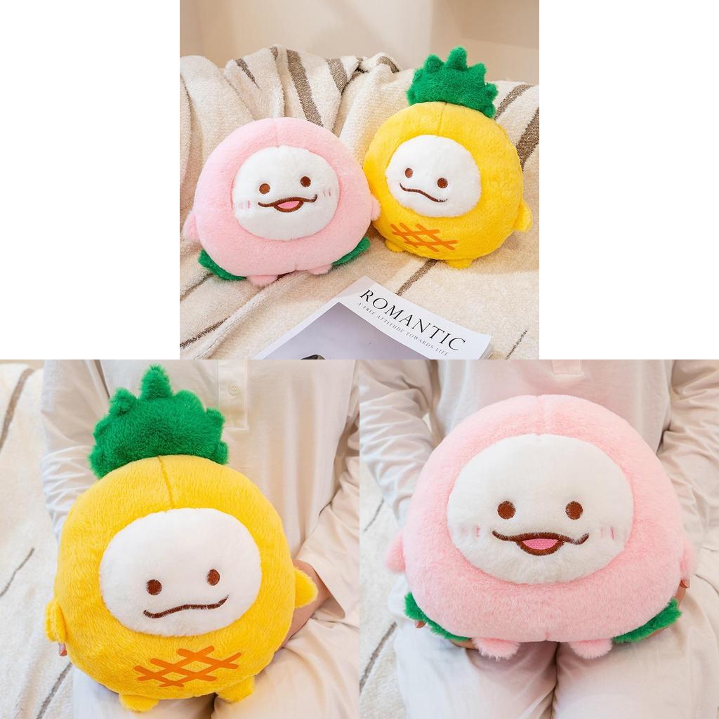 Fruit Plush Toy With Removable Design For Childrens Comfort And Play