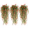 1/5Pcs Artificial Plants Plastic Eucalyptus Camellia Wedding Christmas Garden Yard Home Room Decor Outdoor DIY Gifts Accessories