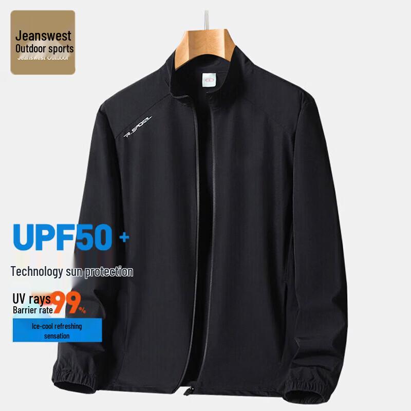 

JEANSWEST OUTDOOR Men s UPF50+ Sun Protection Jacket 3XL