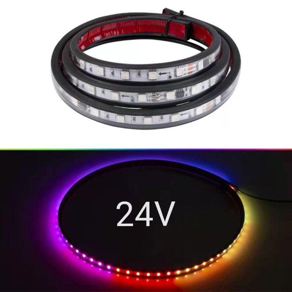 24V Rear Navigation Light Colorful Flashing Vehicle Safety Light  Truck Decor Accessory