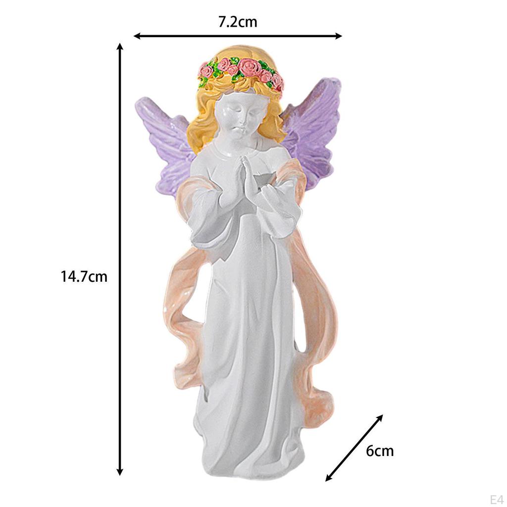 Resin Angel Sculpture for Home Decoration