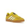Adidas Gazelle Indoor Bright Yellow Burgundy Women Sneakers Cloud-White Collegiate-Burgundy IE7003