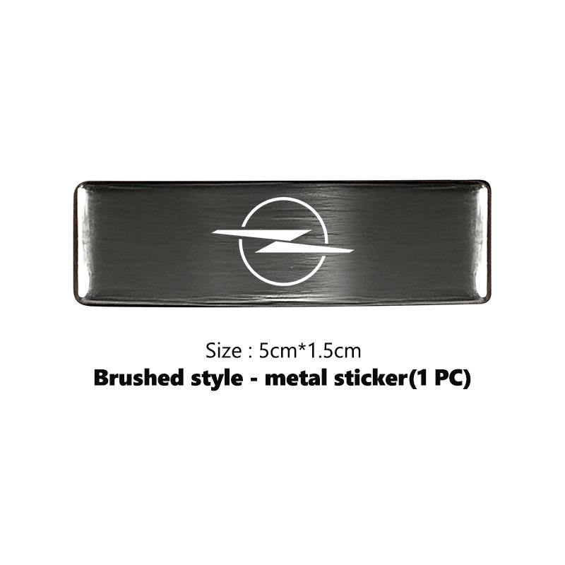 Car Sticker Metal Badge Auto Modification Accessories Decorative Decals For Opel Corsa Mokka Astra Cascada Adam Insignia Meriva