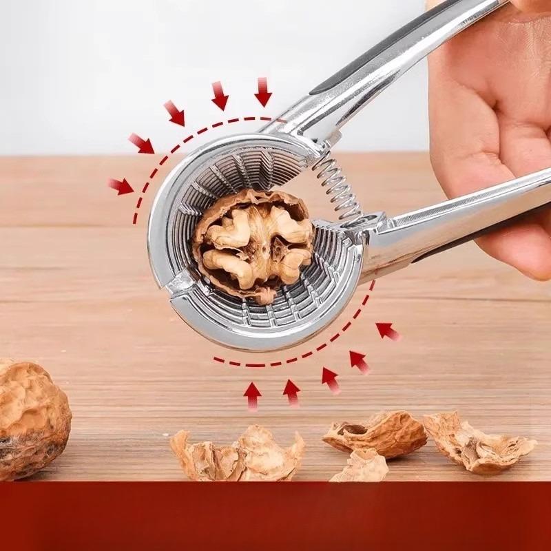 New Model Walnut Clip Tool - A Household Efficient, Rust-proof, Multi-functional and Thickened Nut and Shell Remover Pliers