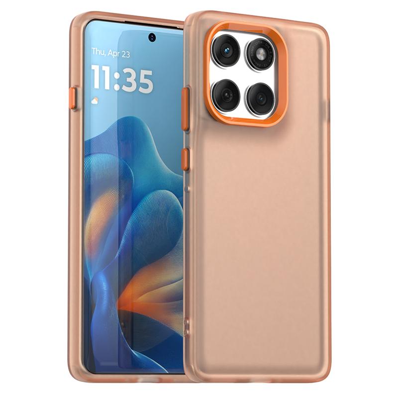 Sturzsichere Candy-Farben-Hülle für Motorola Edge 60 Pro Matte Transparente Hülle für Moto Edge 60 Pro Hülle für Moto Edge 60 Pro Hülle