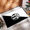 Tappeto Morbido Area Rug con Motivo Calcio FC Zürich Antiscivolo Tappeto per Pavimento Interno Tappetino Decorazione Sportiva per Camera da Letto