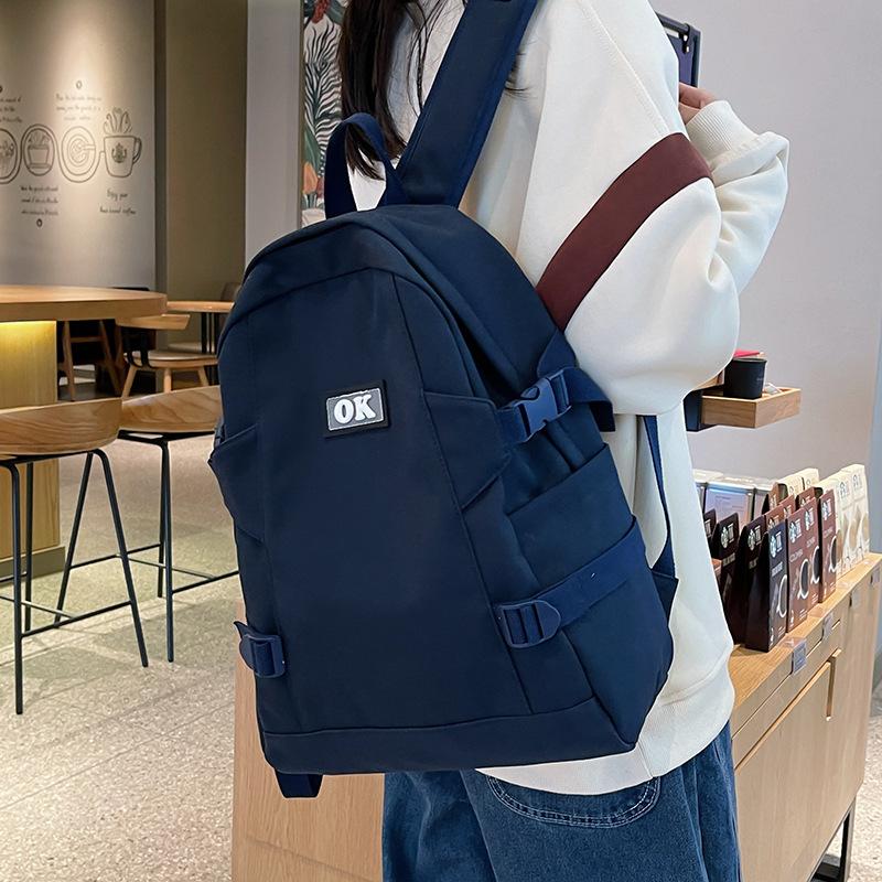 Schoolbagins Japanese Large-capacity Computer Backpack Schoolbag Female College Student Korean Version High School Travel Backpack Male Junior High