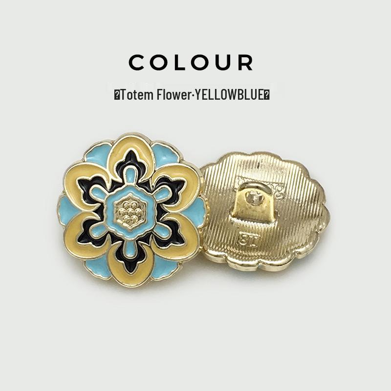 Versatile Coat and Sweater Buttons: Flower, Tulip, Heart, Square, and Bow Designs