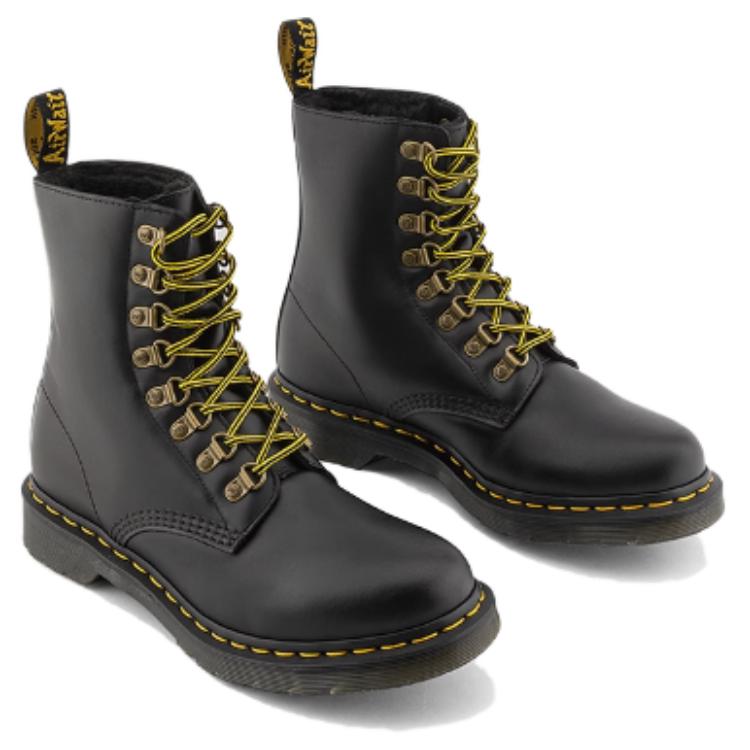 Dr. Martens Fashion Warm Fleece Mid-Calf Boots Unisex boots Black 32231001
