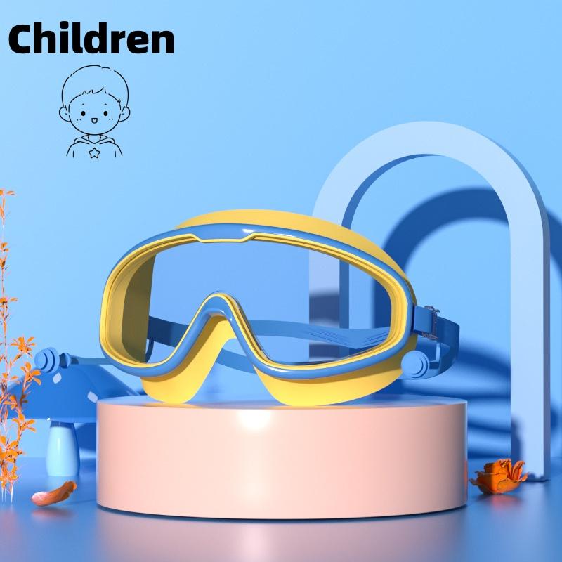 Swimming goggles with waterproof and anti fog high-definition professional diving goggles for adultboys and girls swimming sport