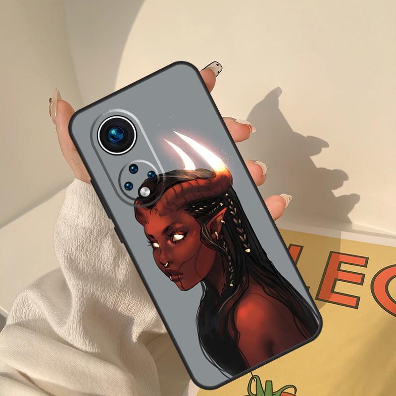 Devil Woman Case For Honor Magic 7 Lite 5 6 8 Pro Cover For Honor 200 400 50 70 90 X8a X8b X9a X9b X9c