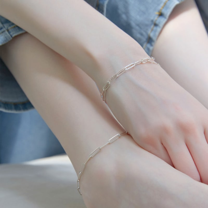 Dmoment Marea MI Double-Line Armband (925 Silver)