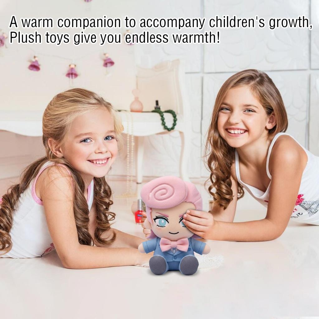 Roztomilá plyšová panenka jako dárek kreslená dětská hadrová panenka