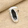 Lovely Black Spinel Gemstone 925 Sterling Silver Handmade Ring Jewlery For Her