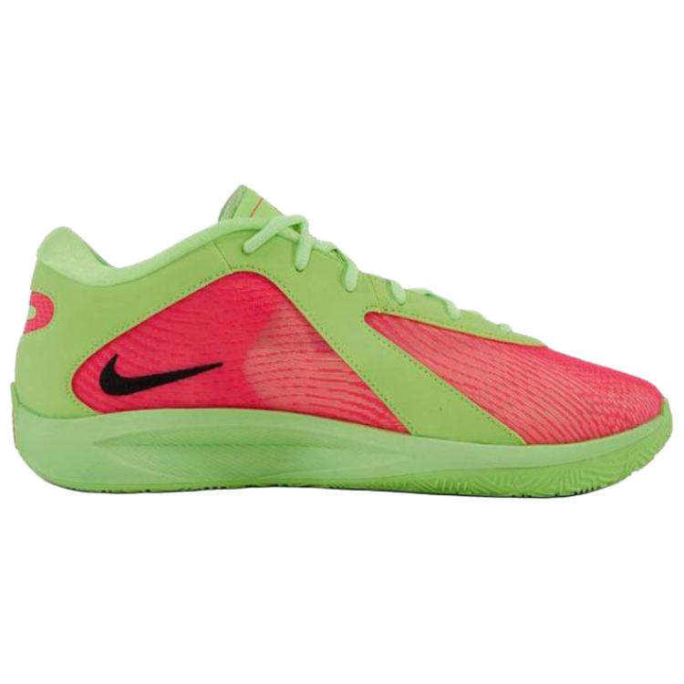New Nike Anti Slip Wear Resistant Low Top Basketball Shoes Men's Red Green HJ9110-300