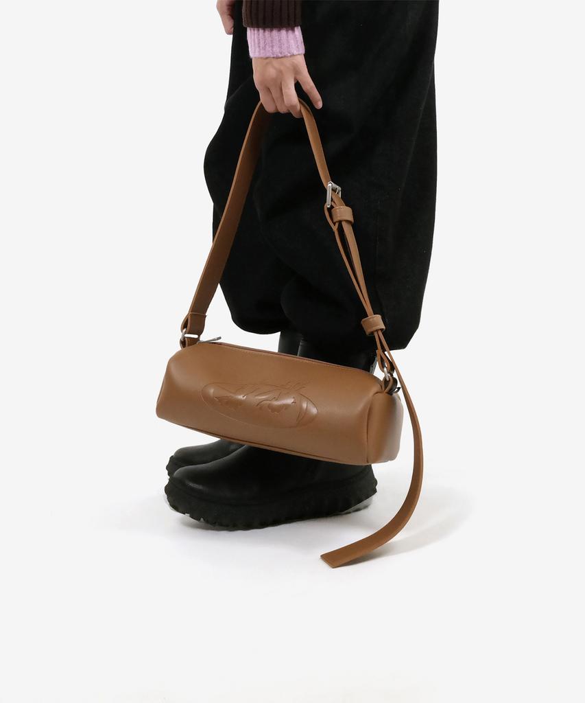 Inneq Chunky Buckle Air Bag Eye-Camel