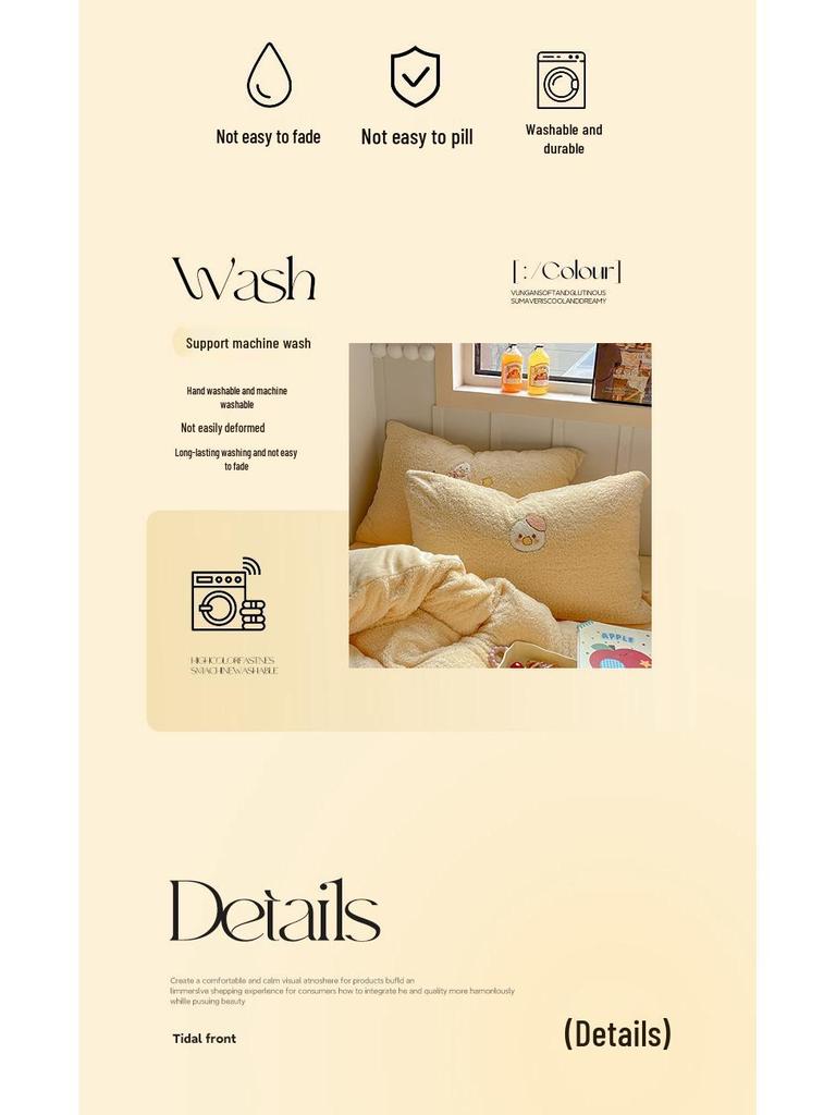 Winter Plush Velvet Bedding Set: Flannel Fleece Sheets & Teddy Duvet Cover