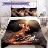 3pcs Custom Name Warriors Cats Bedding Set Duvet Cover Closure Includes 1 Duvet Cover & 2 Pillowcases for All Seasons Bedroom Decor