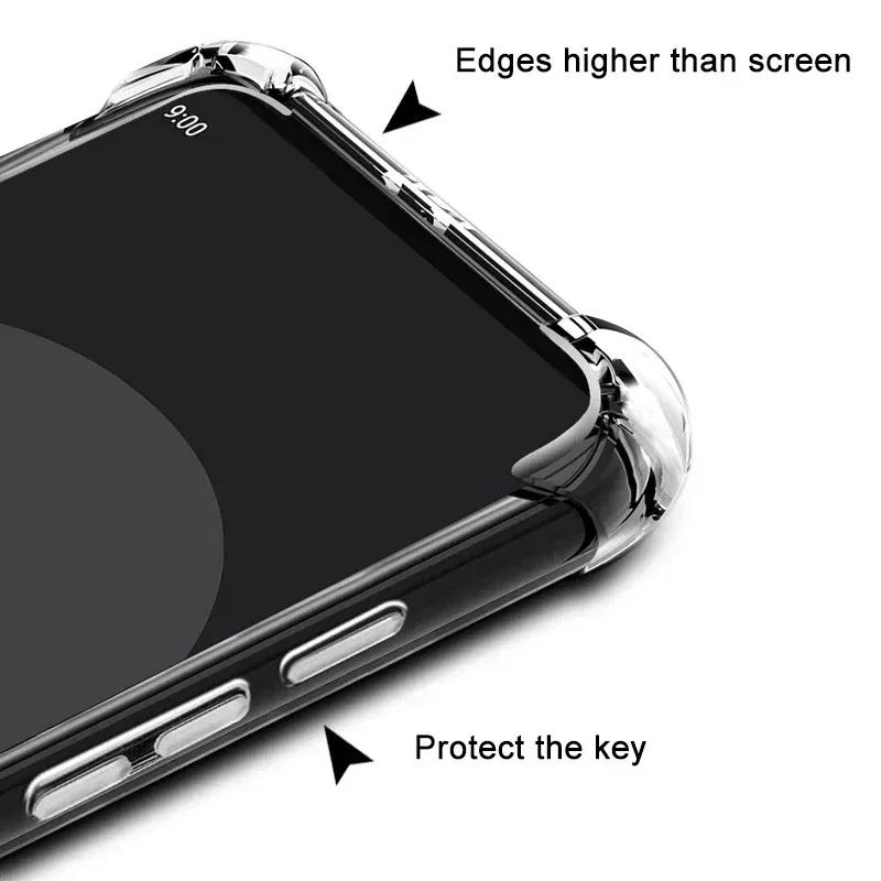 For Redmi Note 14 Pro Plus Case Ultra Thin Clear Soft Cover for Xiaomi Redmi Note 14 Pro Shockproof Case Capa