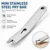 Nail Puller Slot Nail Puller Tool Stainless Steel Mini Pry Bar EDC Pry Tool  Hardware Accessories