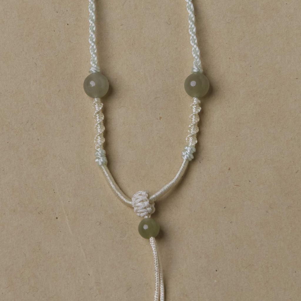 Handwoven Eight-Strand Braided Necklace Cord & Sweater Chain