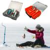 Double Sided Fishing Tackle Storage Box Plastic Fishing Tool Case Jigs Head Hook Storage Organizers Fishing Supply
