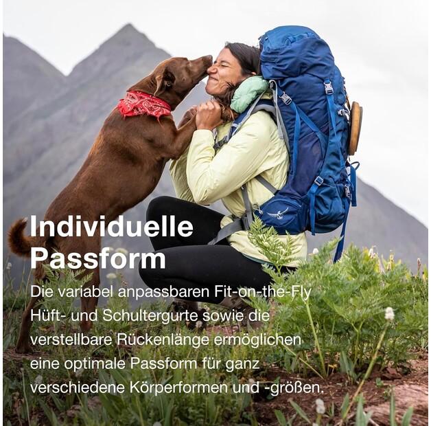 Рюкзак Osprey Ariel 65 WM/L medium grey (Damen)