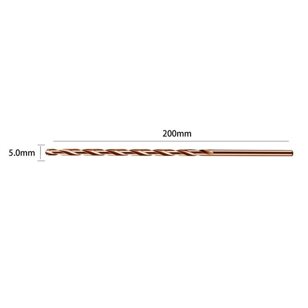 1Pc Drill Bit 200mm Cobalt Containing High Speed Steel
