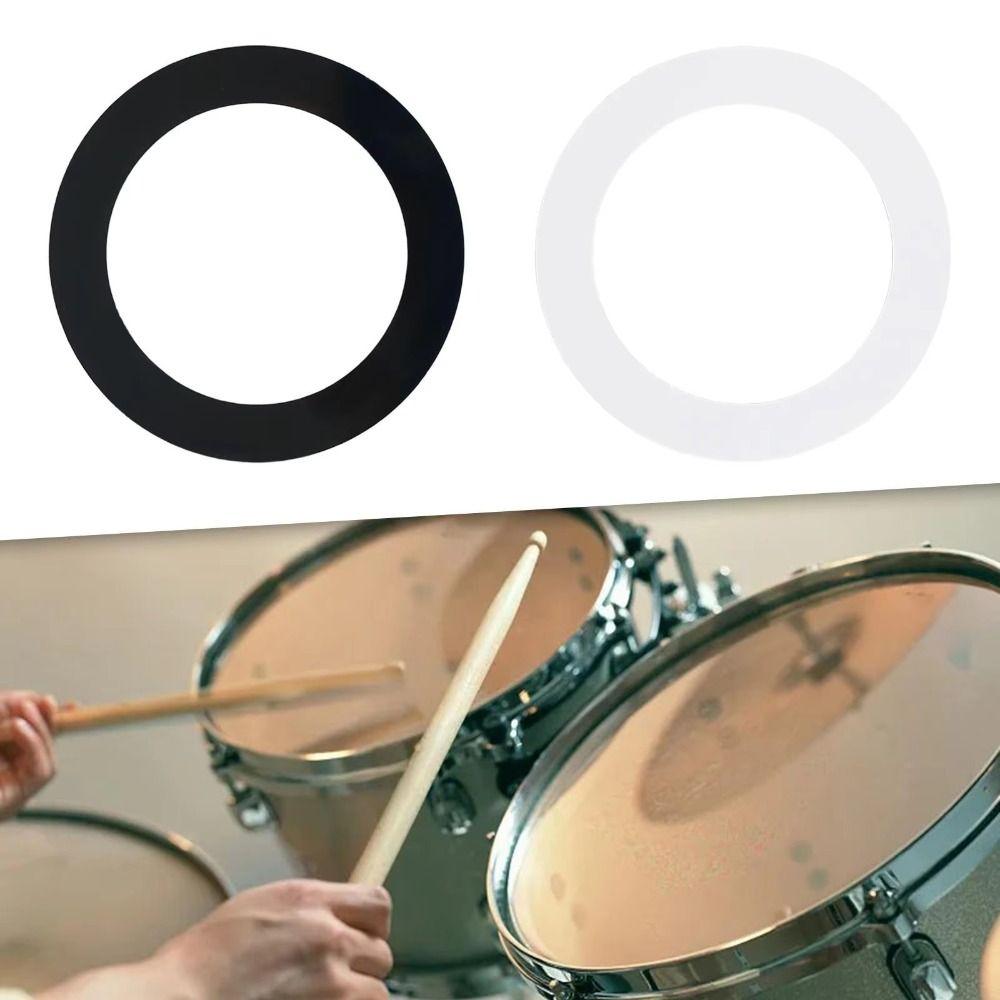 Drum Accessories Drum Skin Protector Professional Anti Slip Pads Bass Drum Port Hole Protector