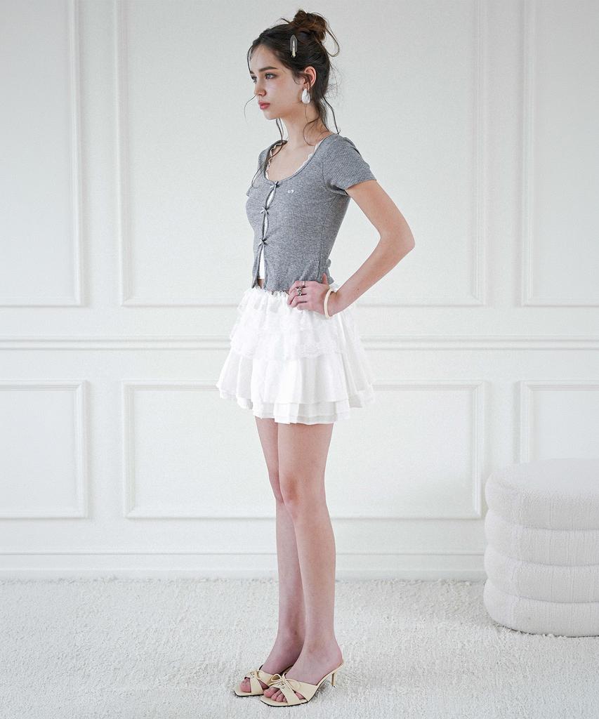 KOOLKITTEN Petit Ribbon Layered Top 3 Colors