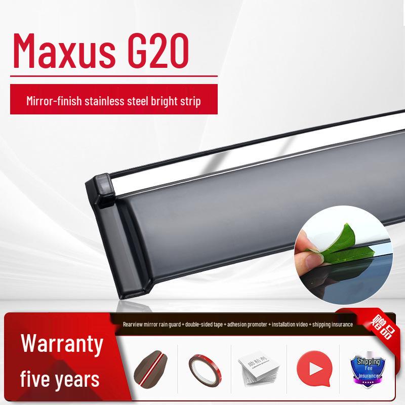Autoregenabweiser für Maxus G10/G20 - Maßgeschneiderte Fenster-Regenschilde und Vorhänge