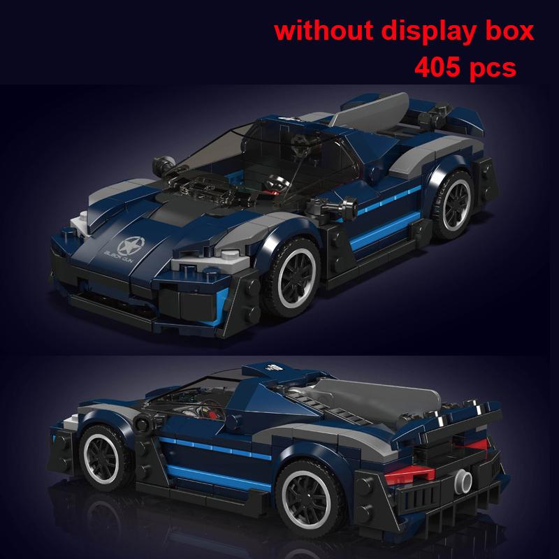 City Speed  Technical Moc Car Sports Car Racing Building Blocks Brick Vehicle Educational Construction Toys