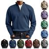 Men's Casual Pullover Lightweight Neck Sweatshirt Long Sleeve Shirts