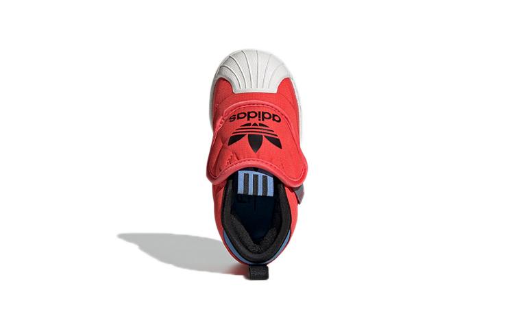 adidas Originals SUPERSTAR 360 Slip Resistant Abrasion Resistant Mid Top Toddler Shoes Baby S23974